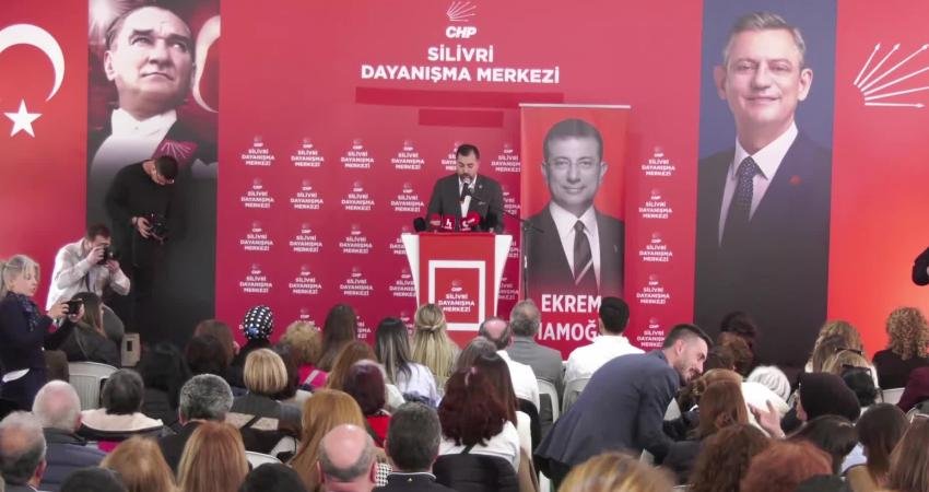 CHP Silivri Dayanışma Merkezi’nde ADA 29. buluşmasında konuşan Dilek Kaya