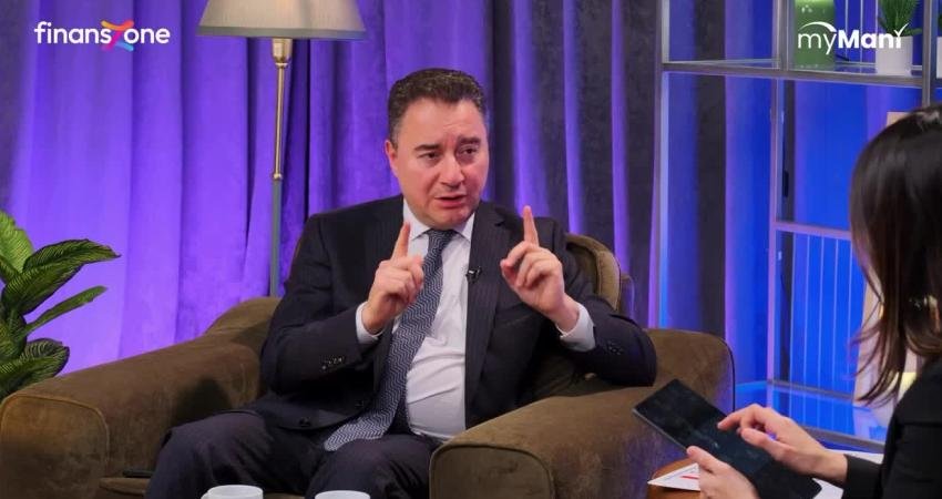 DEVA Partisi Genel Başkanı Ali Babacan, emekli, asgari ücretli ve