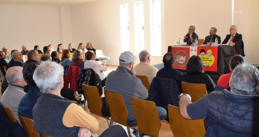 Almanya’nın Ulm kentinde Tele 1 Genel Yayın Yönetmeni Merdan Yanardağ’a