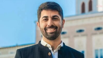 Almanya’nın Rosenheim kentinde, Sosyal Demokrat parti (SPD) adayı Abuzer Erdoğan