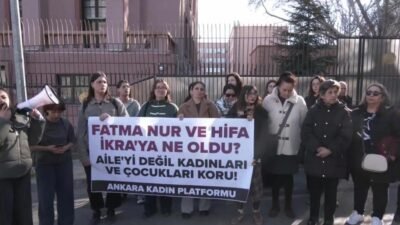 Ankara Kadın Platformu, İstanbul'da anne Fatma Nur Çelik ve kızı Hifa