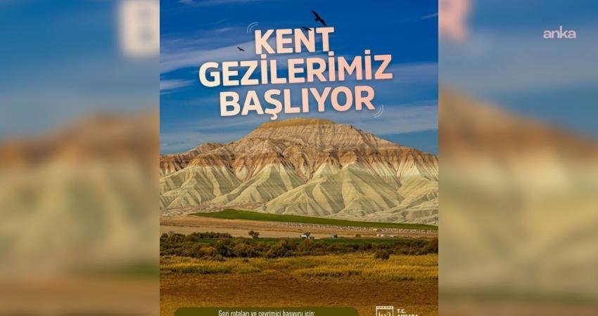 “Ankara Kent ve İlçe Gezileri” için başvurular başladı Ankara Büyükşehir Belediyesi’nin (ABB) vatandaşların Başkent’in tarihi, kültürel ve doğal