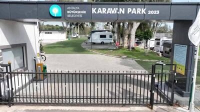 Antalya Büyükşehir Belediyesi tarafından Konyaaltı ilçesinde hizmete açılan Karavan Park,