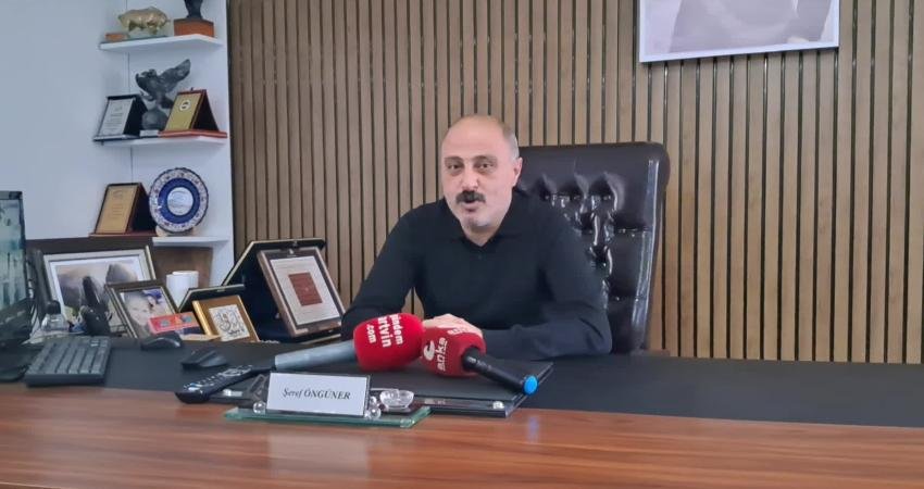 Artvin Şoförler ve Otomobilciler Odası Başkanı Şeref Öngüner, Karayolları Trafik Kanunu'nda