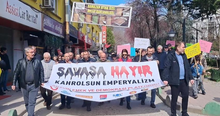 Artvin Emek ve Demokrasi Platformu, Orta Doğu'da yaşanan çatışmalara tepki