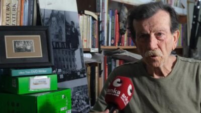 Atatürk'ün Eğirdir Tren Garı'nda dinlenirken çekilen ve bugüne kadar hiçbir