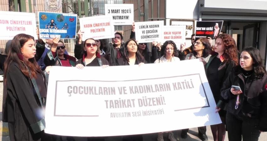 Avukatlar Bakırköy Adliyesi önünden seslendi: “Annenin ve bizlerin ısrarlı çabalarına rağmen Sosyal Hizmetler neden görevini yapmadı?” Zeytinburnu'nda ölü bulunan Fatma Nur Çelik ve kızı Hifa İkra'nın