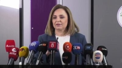 DEM Parti Sözcüsü Ayşegül Doğan, MHP Genel Başkanı Devlet Bahçeli'nin