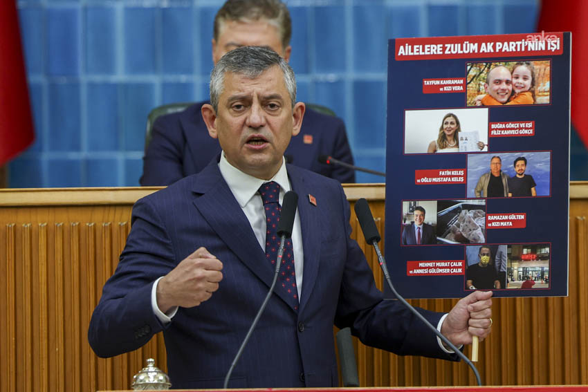 CHP Genel Başkanı Özgür Özel, "Bir iddianame varsa o iddianameden