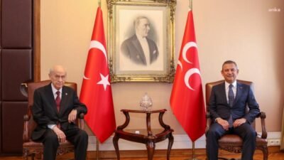 MHP Genel Başkanı Devlet Bahçeli, CHP Genel Başkanı Özgür Özel'i