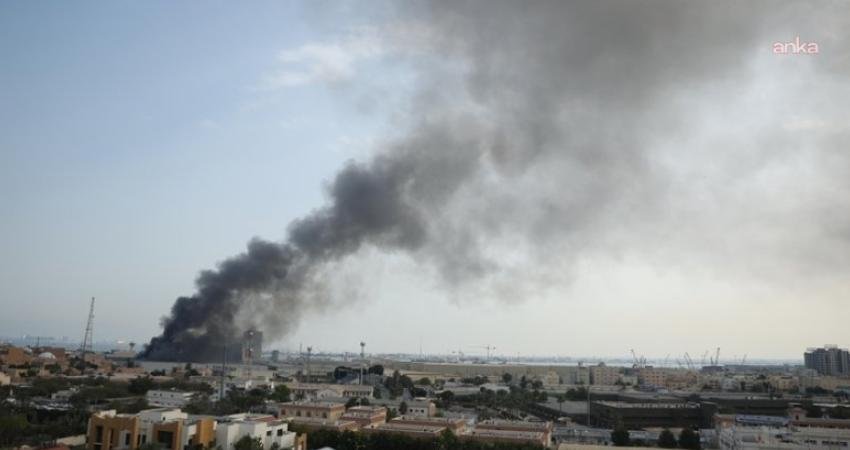 Bahreyn İçişleri Bakanlığı, İran’ın saldırısı sonrasında düşen füze parçaları ve