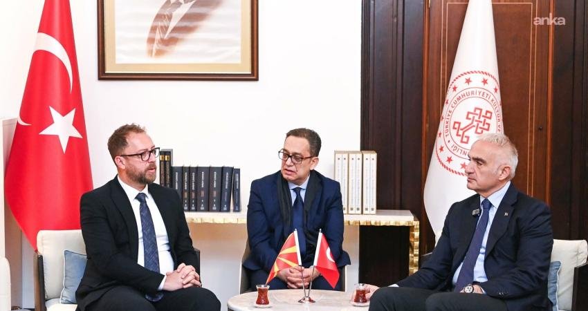 Kültür ve Turizm Bakanı Mehmet Nuri Ersoy, Kuzey Makedonya Kültür