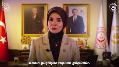 Aile ve Sosyal Hizmetler Bakanı Mahinur Özdemir Göktaş, 8 Mart Dünya