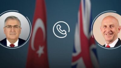 Bakan Güler, Birleşik Krallık Savunma Bakanı Healey ile görüştü Milli Savunma Bakanı Yaşar Güler, İngiliz mevkidaşı John Healey ile