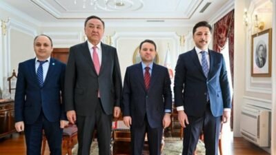 Adalet Bakanı Akın Gürlek, Türk Devletleri Teşkilatı Genel Sekreteri Büyükelçi Kubanıçbek