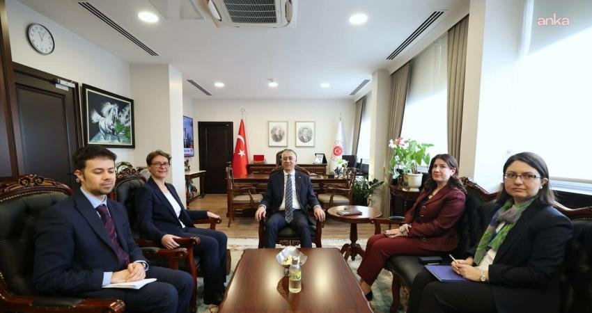 Dışişleri Bakan Yardımcısı Ali Özel, Fransa 'nın Ankara Büyükelçisi Isabelle