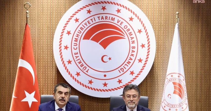 Tarım ve Orman Bakanı İbrahim Yumaklı ve Milli Eğitim Bakanı