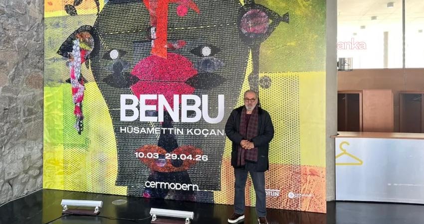 Baksı’dan Ankara’ya uzanan sergi “Ben Bu”… Hüsamettin Koçan’ın eserleri, CerModern’de 29 Nisan’a kadar görülebilecek Bayburt'un Bayraktar köyünde kurulan ve ünü dünyaya yayılan Baksı Müzesi'nin