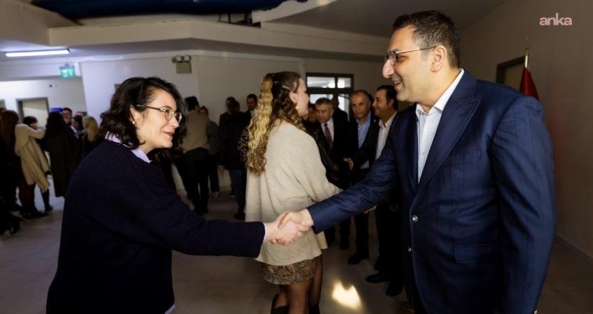 Balçova Belediye Başkanı Onur Yiğit, arife günü sabahın erken saatlerinde