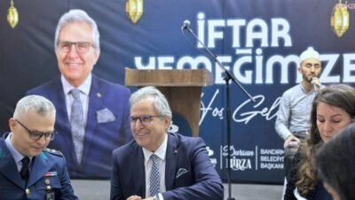 Bandırma Belediye Başkanı Dursun Mirza, özel bireyler ve aileleri ile