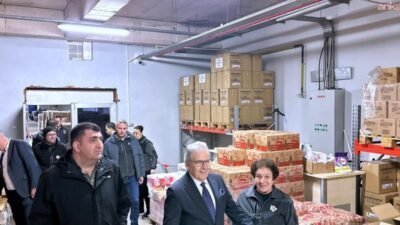 Bandırma Belediye Başkanı Dursun Mirza, belediyeye ait üretim ve hizmet