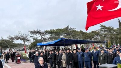 Bandırma’da, 18 Mart Çanakkale Zaferi ve Şehitleri Anma Günü dolayısıyla