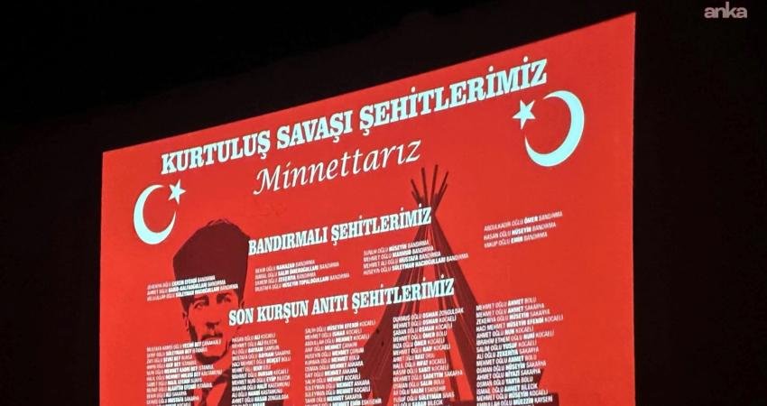 Bandırma Belediyesi tarafından hazırlanan "Şahit Olanlar" belgeselinin özel gösterimi, Barış