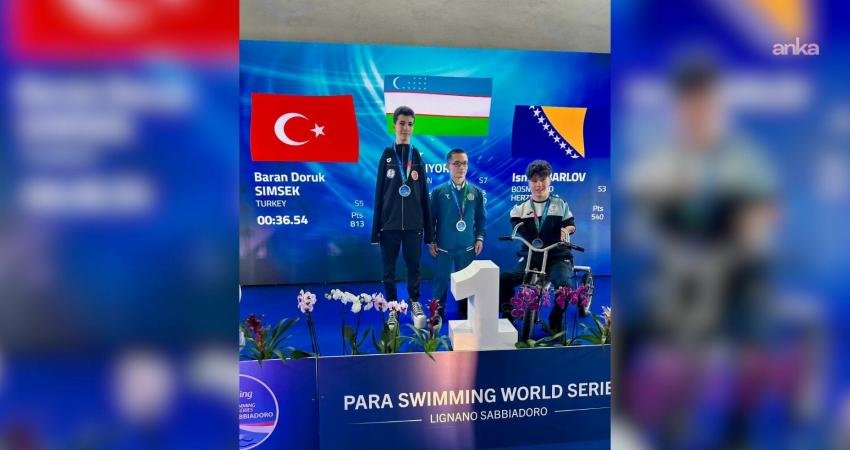 İtalya’da düzenlenen Para Swimming World Series müsabakalarında yarışan Eskişehir Büyükşehir
