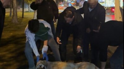 Mamak Belediye Başkanı Veli Gündüz Şahin, gece saatlerinde Çözüm Merkezi’nde