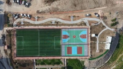 Bayraklı Belediyesi tarafından Refik Şevket İnce Mahallesi’nde yapımı sürdürülen ve