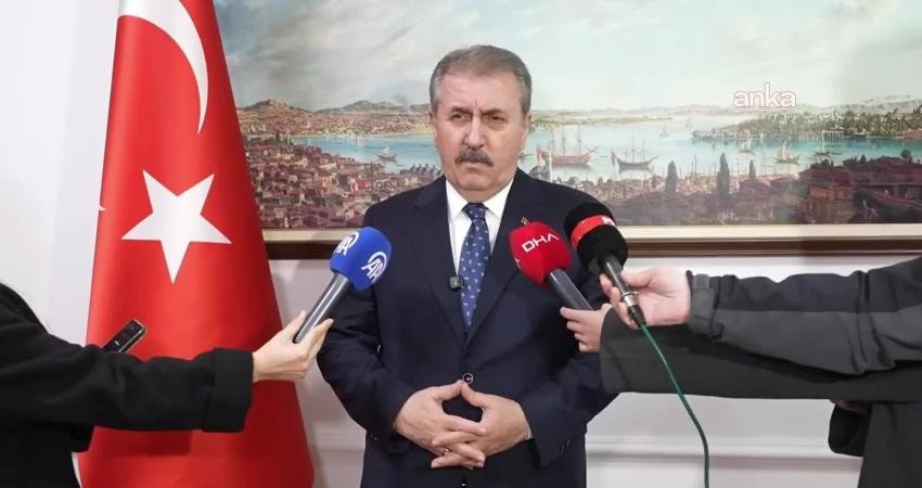 Büyük Birlik Partisi Genel Başkanı Mustafa Destici, Orta Doğu’daki gerilime ilişkin,