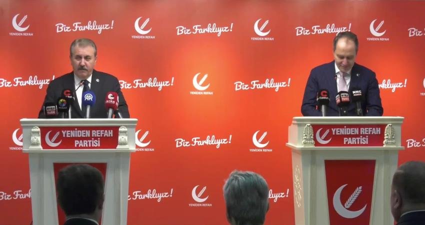 Büyük Birlik Partisi Genel Başkanı Mustafa Destici, "Emeklinin anasının ak