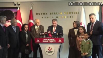 Büyük Birlik Partisi (BBP) Genel Başkanı Mustafa Destici, İslam ülkeleri Dışişleri