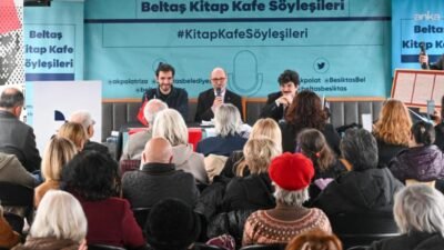 Beşiktaş Belediyesi’ne bağlı Beltaş Kitap Kafe’de gerçekleşen söyleşi etkinliklerine bir