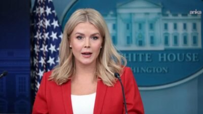 Beyaz Saray Sözcüsü Karoline Leavitt, ABD-İsrail savaşının başlamasından bu yana