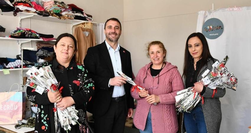 Beylikova Belediyesi, kadınların toplumsal hayattaki emeğine dikkat çekmek amacıyla pazar