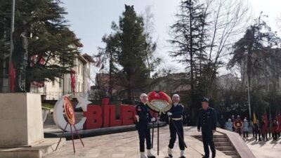 Bilecik'te 18 Mart Çanakkale Zaferi ve Şehitleri Anma Günü dolayısıyla