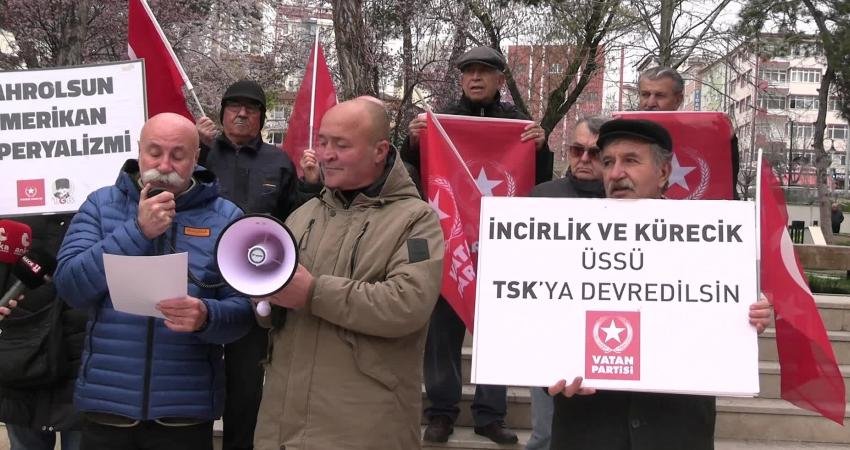 ABD ve İsrail'in İran'a yönelik protestoları Bilecik'te protesto edildi. Vatan