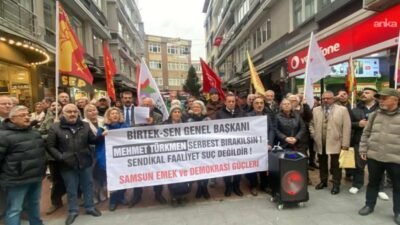Samsun Emek ve Demokrasi Güçleri BİRTEK-SEN Genel Başkanı Mehmet Türkmen’in
