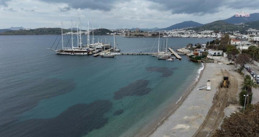 Bodrum Belediyesi, plajları yaza hazırlıyor Bodrum Belediyesi, yaz sezonu öncesinde kent genelindeki plajları kullanıma hazırlamak için