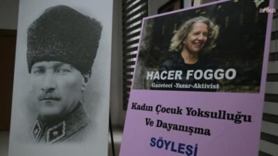 Bodrum’da, Derin Yoksulluk Ağı Kurucusu Hacer Foggo'nun katılımıyla “Kadın Çocuk