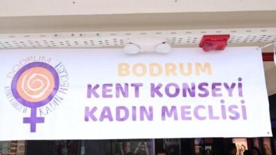 Bodrum’da kadınlar, 8 Mart kapsamında düzenlenen 2026 yılının ilk Kadın