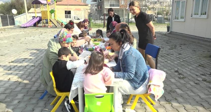 Bornova Belediyesi Çocuk Oyun ve Aktivite Merkezleri’nde "Çim Adam Atölyesi"