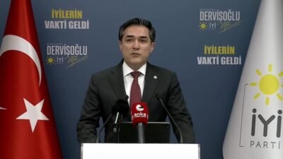 İYİ Parti Sözcüsü Buğra Kavuncu, İstanbul Büyükşehir Belediyesi’ne yönelik yargı