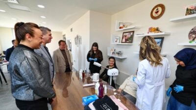 Burdur Belediyesi Mine Hanım Özel Eğitim ve Rehabilitasyon Merkezi’nde meslek