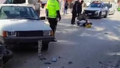 Burdur’da plakasını bezle kapatarak trafikte seyrettiği sırada polisin “dur” ihtarına