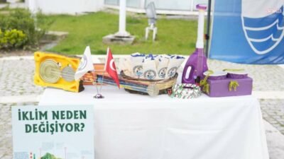 Burhaniye Belediyesi'nin 30 Mart Uluslararası Sıfır Atık Günü dolayısıyla düzenlediği