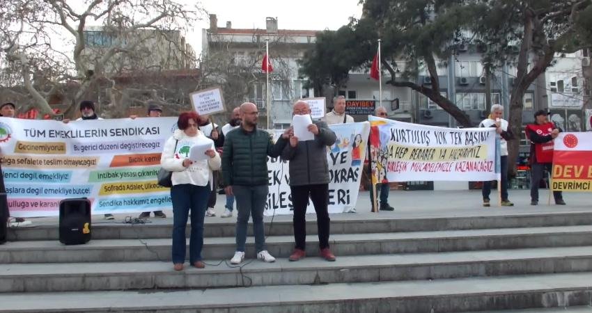 Balıkesir’in Burhaniye ilçesinde, CHP'nin Cumhurbaşkanı adayı ve İstanbul Büyükşehir Belediye