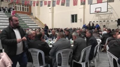 Bursa Büyükşehir Belediye Başkanı Mustafa Bozbey, Keles ilçesinde düzenlenen iftar