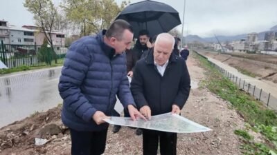 Kentteki ulaşım ağını güçlendirmek için çalışmalarını sürdüren Bursa Büyükşehir Belediyesi,